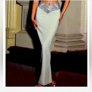 Miss circle ariel crystal skirt